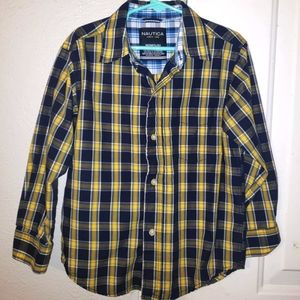 Nautica Boys long sleeve botton shirt